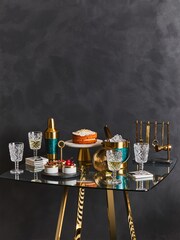 Fifty Five South Black Omari Condiment Set With Slate Tray - Image 3 of 6