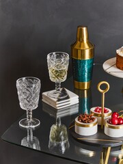 Fifty Five South Black Omari Condiment Set With Slate Tray - Image 4 of 6
