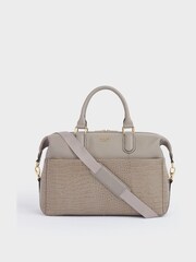 OSPREY LONDON The Kellie Leather Weekender Bag - Image 1 of 6