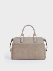 OSPREY LONDON The Kellie Leather Weekender Bag - Image 2 of 6
