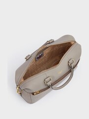 OSPREY LONDON The Kellie Leather Weekender Bag - Image 4 of 6
