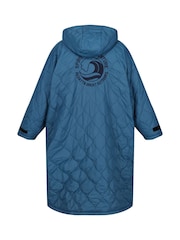 Regatta Blue Quilted Adult Changing Robe - Image 11 of 12