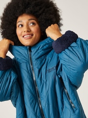 Regatta Blue Quilted Adult Changing Robe - Image 4 of 12