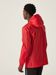 Regatta Red Mens Waterproof Pack It Jacket III - Image 2 of 9