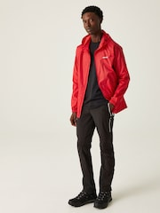 Regatta Red Mens Waterproof Pack It Jacket III - Image 3 of 9