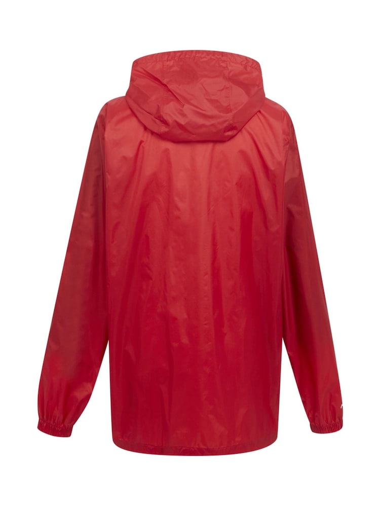 Regatta Red Mens Waterproof Pack It Jacket III - Image 9 of 9
