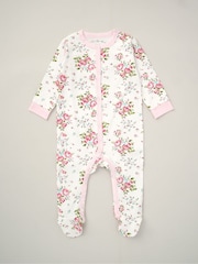 Rock-A-Bye Baby Boutique dojenček 100% bombaž potiskan bela darilni komplet 5 Pieces - Slika 2 iz 10