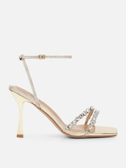 ginto - Simmi London Ansy Diamante Heeled Sandals - Larawan 2 ng 4