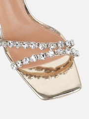 ginto - Simmi London Ansy Diamante Heeled Sandals - Larawan 4 ng 4
