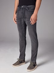 Grey Skinny Fit Comfort Stretch Jeans - Image 1 of 13