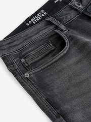 Grey Skinny Fit Comfort Stretch Jeans - Image 11 of 13