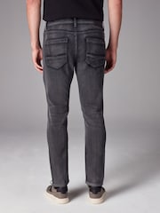 Grey Skinny Fit Comfort Stretch Jeans - Image 2 of 13