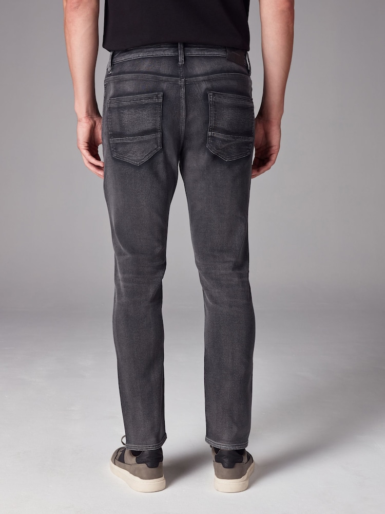 Grey Skinny Fit Comfort Stretch Jeans - Image 2 of 13