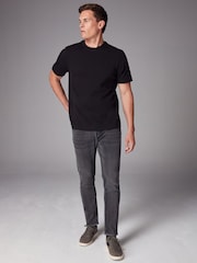 Grey Skinny Fit Comfort Stretch Jeans - Image 3 of 13