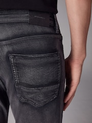 Grey Skinny Fit Comfort Stretch Jeans - Image 8 of 13