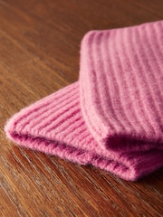 Pink Wool Cashmere Handwarmer - Image 6 of 9