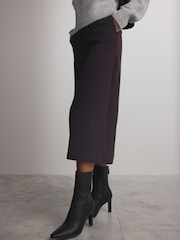 Burgundy Red Warm Handle Midi Skirt - Image 3 of 8