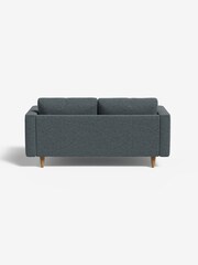 MADE.COM Basket Weave Teal Green Scott 2 Seater Sofa - Image 3 of 4