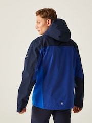 Regatta Blue Navy Birchdale Waterproof Hooded Jacket - Image 2 of 9