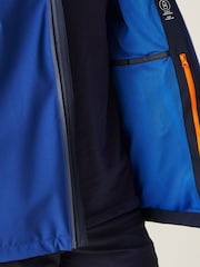 Regatta Blue Navy Birchdale Waterproof Hooded Jacket - Image 5 of 9