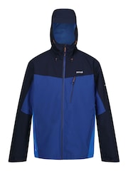 Regatta Blue Navy Birchdale Waterproof Hooded Jacket - Image 7 of 9