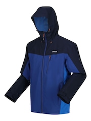 Regatta Blue Navy Birchdale Waterproof Hooded Jacket - Image 8 of 9