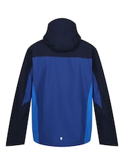 Regatta Blue Navy Birchdale Waterproof Hooded Jacket - Image 9 of 9
