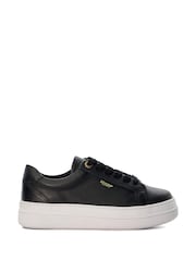 Dune London Black Eastern Branded Chunky Cup Sole Trainers - Image 1 of 4