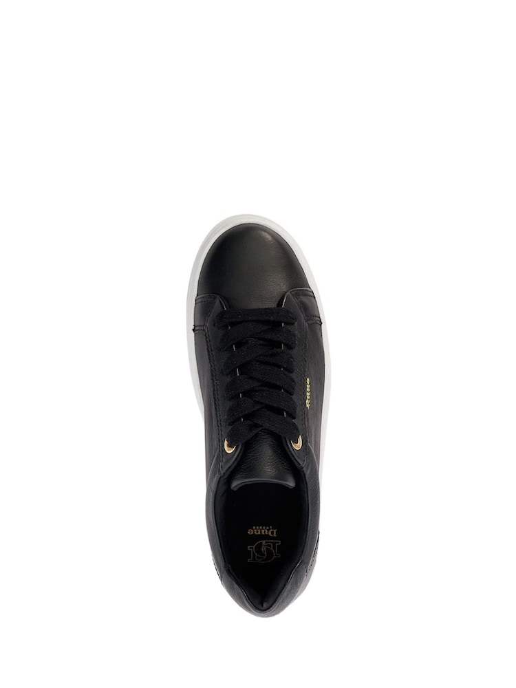 Dune London Black Eastern Branded Chunky Cup Sole Trainers - Image 4 of 4