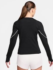 Nike Black Running Division Long Sleeve Running Top - Image 3 of 4