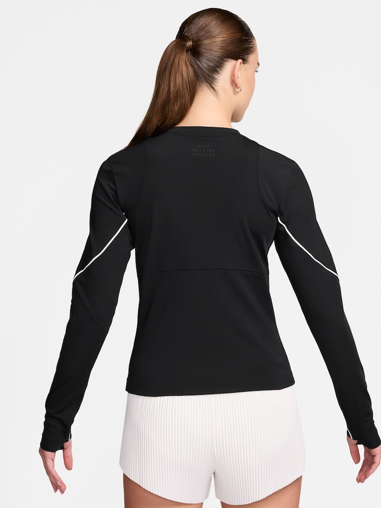 Nike Black Running Division Long Sleeve Running Top - Image 3 of 4