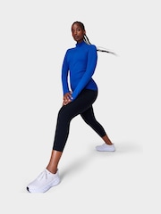 Sweaty Betty Black Power Cropped Workout Leggings - Image 2 of 10