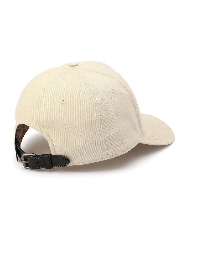COACH Grey Embroidered Baseball 100% Cotton Hat - Image 2 of 3 COACH Grey Embroidered Baseball 100% Cotton Hat - Image 2 of 3