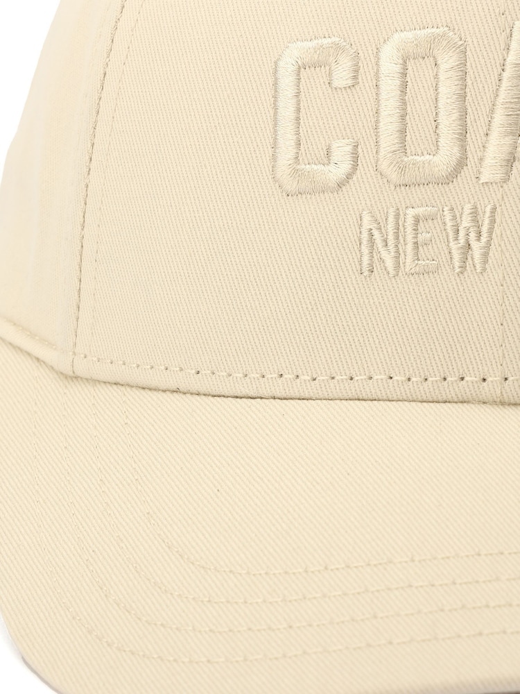 COACH Grey Embroidered Baseball 100% Cotton Hat - Image 3 of 3 COACH Grey Embroidered Baseball 100% Cotton Hat - Image 3 of 3