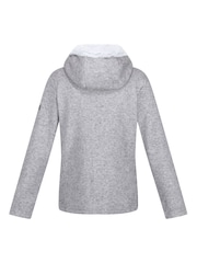 Regatta Grey Avalynn Full Zip Lined Hood Fleece - Image 6 of 8