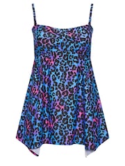 Yours Curve Multi Bandeau Hanky Tankini - Image 5 of 6