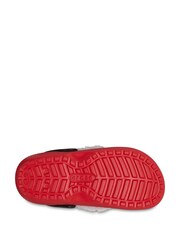 Crocs Red Classic Lined Santa Clogs - Image 6 of 6