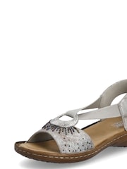 Rieker Womens Elastic Stretch Sandals - Image 1 of 7