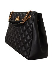 Versace Nappa Leather Medusa Large Tote Black Bag - Image 2 of 6