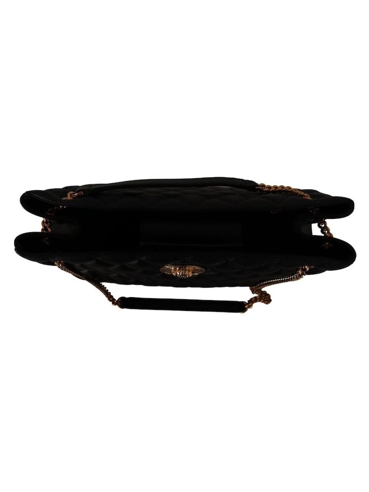 Versace Nappa Leather Medusa Large Tote Black Bag - Image 6 of 6