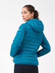 Regatta Blue Navy Womens Hooded Marizion Walking Jacket - Image 2 of 9