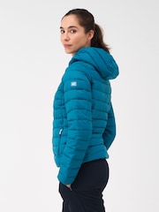 Regatta Blue Navy Womens Hooded Marizion Walking Jacket - Image 6 of 9