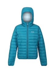 Regatta Blue Navy Womens Hooded Marizion Walking Jacket - Image 7 of 9
