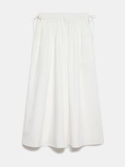 Mint Velvet White 100% Cotton Tie Maxi Skirt - Image 3 of 4
