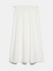 Mint Velvet White 100% Cotton Tie Maxi Skirt - Image 4 of 4