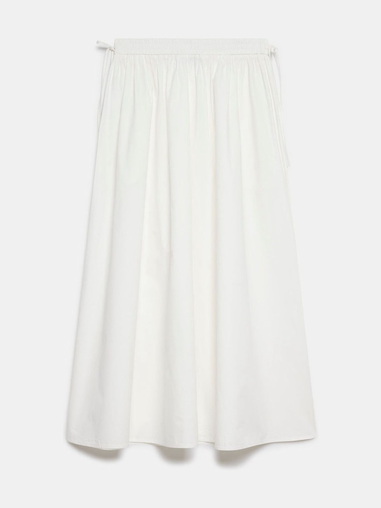 Mint Velvet White 100% Cotton Tie Maxi Skirt - Image 4 of 4 Mint Velvet White 100% Cotton Tie Maxi Skirt - Image 4 of 4