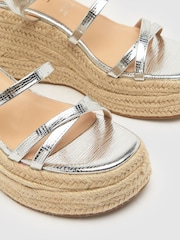 Schuh Vienna Strappy Wedges - Image 3 of 4