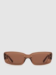 DMY Studios Transparent Rectangular Sunglasses - Image 1 of 5