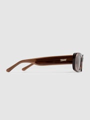 DMY Studios Transparent Rectangular Sunglasses - Image 2 of 5