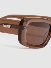 DMY Studios Transparent Rectangular Sunglasses - Image 4 of 5
